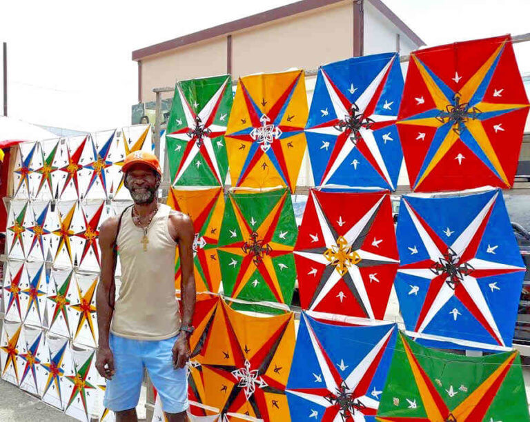 Guyanese continues kite making tradition Caribbean Life News